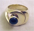 7mm rd st step moon ring