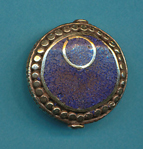 Assymetrical Circle Design Lapis