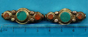 Brass Three Stone Bead.JPG