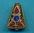 Brass trapezoid, coral and lapis.JPG