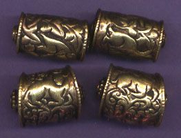 Brass with Animal Center bead