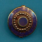 Circle in Disc with Dots lapis
