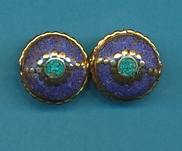 Circle with Flower Beads lapis.JPG