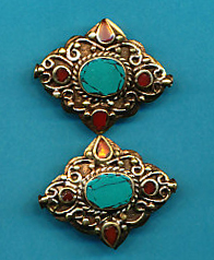Fancy Diamond Brass