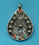 Filigree Tear Drop