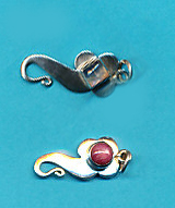 Flower Hook and Eye