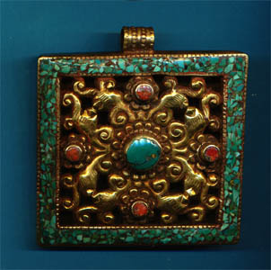 Gau Style Brass Pendant,.JPG