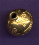 Gold Cloud Bead