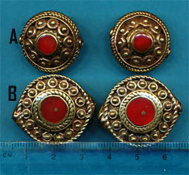 Large Brass Disc Coral.JPG