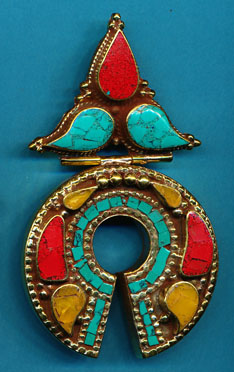 Large Colorful Brass Penant.JPG
