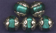 Nilofur Flower capped turquoise..JPG