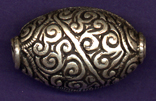 Nilofur Flat Oval Scroll