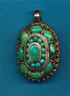 P - 749, turquoise