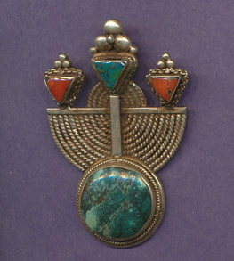Qazi 4-Stone Pendant