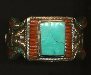 Rectangle with Coral