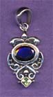 Shakya 2 Stone Pendant