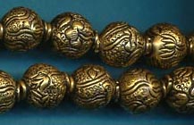 Small Lotus, Brass Beads.JPG