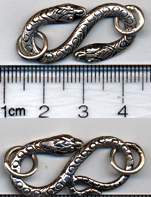 Small Snake Clasps