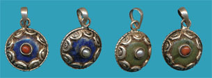 Small Tibetan Pendants