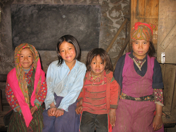 Students at Gonggang