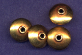 Vermeil Saucer Beads
