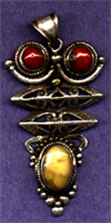 Wavy pendant