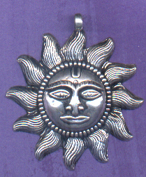 Large Sun Pendant, P-83